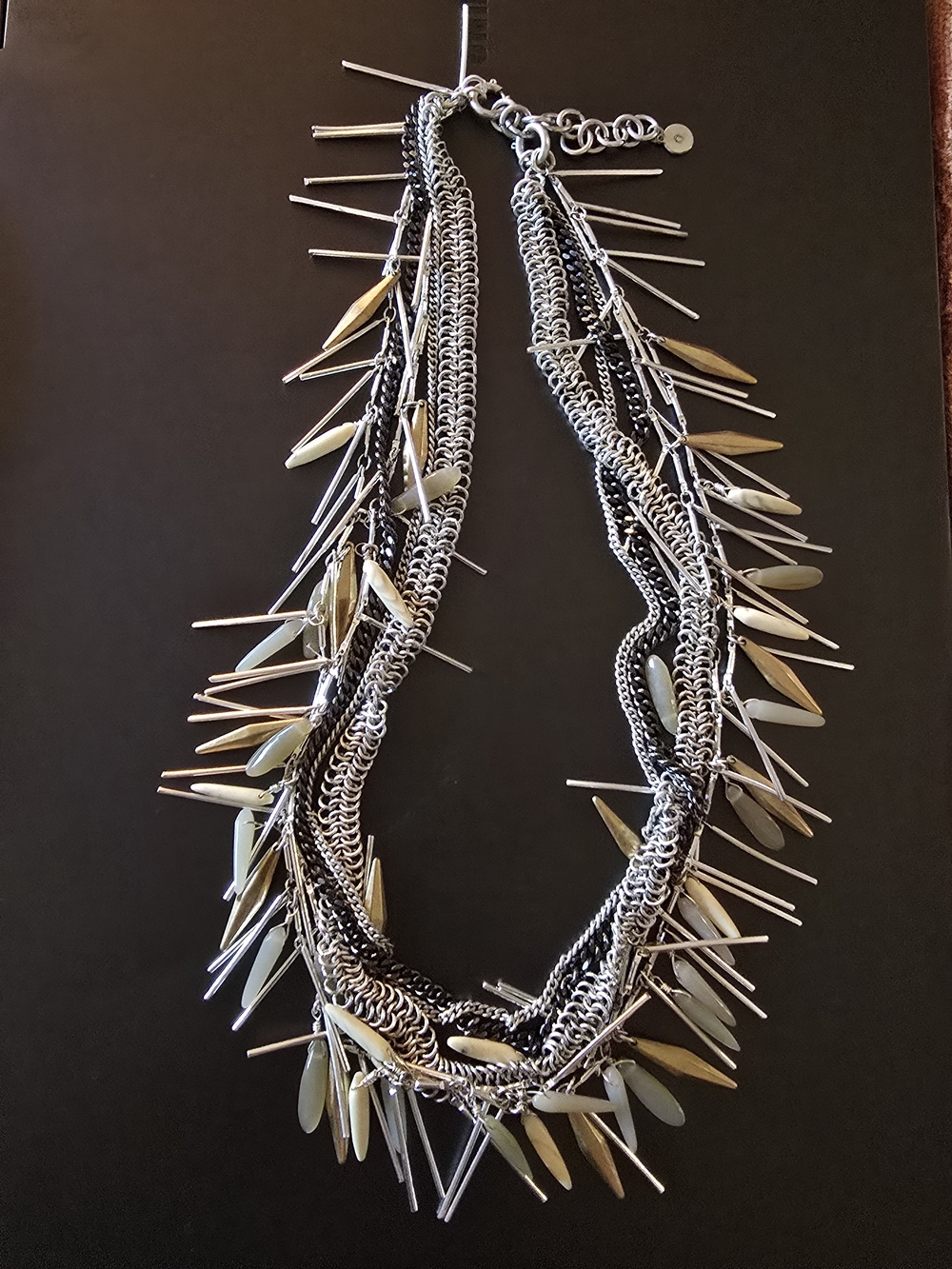 Stella & Dot Freya Mixed Metal Necklace